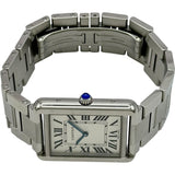 カルティエ Cartier タンク ソロ LM W5200014 シルバー ステンレススチール クオーツ メンズ 腕時計