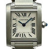 カルティエ Cartier タンク フランセーズ SM W51008Q3 アイボリー ステンレススチール クオーツ レディース 腕時計
