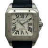 カルティエ Cartier サントス 100 MM W20126X8 ホワイト ステンレススチール 自動巻き メンズ 腕時計