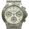 ブルガリ BVLGARI ディアゴノ スポーツ クロノグラフ CH35S アイボリー ステンレススチール 自動巻き メンズ 腕時計