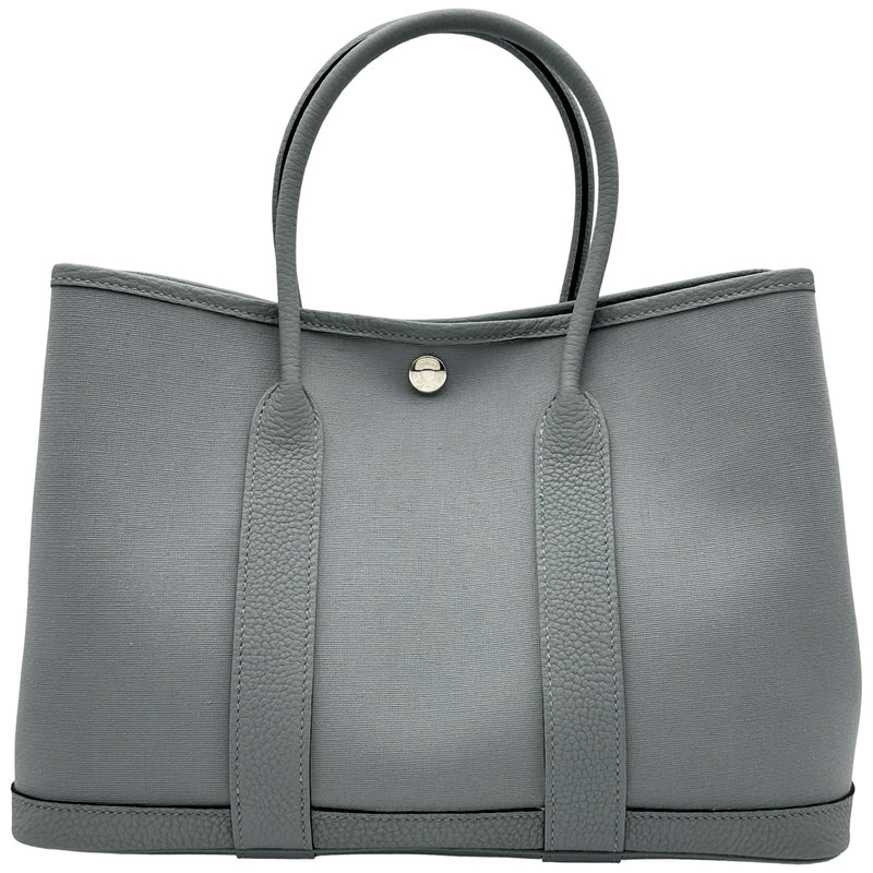 エルメス HERMES ガーデンパーティTPM K刻印 グリバンタン シルバー