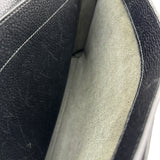 エルメス HERMES ケリーデペッシュ38 □C刻印 ブラック ゴールド金具 アルデンヌ メンズ ハンドバッグ