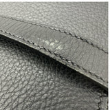 エルメス HERMES ケリーデペッシュ38 □C刻印 ブラック ゴールド金具 アルデンヌ メンズ ハンドバッグ