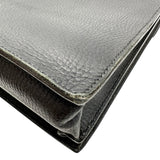 エルメス HERMES ケリーデペッシュ38 □C刻印 ブラック ゴールド金具 アルデンヌ メンズ ハンドバッグ