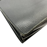 エルメス HERMES ケリーデペッシュ38 □C刻印 ブラック ゴールド金具 アルデンヌ メンズ ハンドバッグ