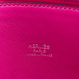 エルメス HERMES ボリード27 A刻印　(2017年製) ローズパープル シルバー金具 スイフト レディース ショルダーバッグ