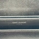 サンローラン SAINT LAURENT サンセットミディアム 442906 ブラック レザー レディース ショルダーバッグ