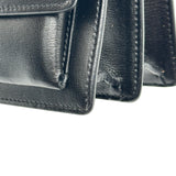 サンローラン SAINT LAURENT サンセットミディアム 442906 ブラック レザー レディース ショルダーバッグ
