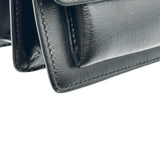 サンローラン SAINT LAURENT サンセットミディアム 442906 ブラック レザー レディース ショルダーバッグ