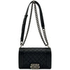 シャネル CHANEL ボーイシャネル20 A87085 ブラック ラムスキン レディース ショルダーバッグ