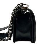 シャネル CHANEL ボーイシャネル20 A87085 ブラック ラムスキン レディース ショルダーバッグ