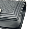 シャネル CHANEL ボーイシャネル20 A87085 ブラック ラムスキン レディース ショルダーバッグ