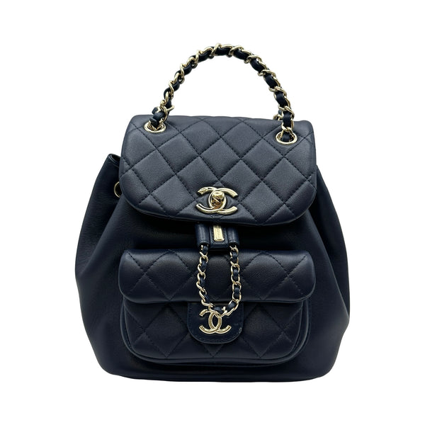 CHANEL シャネル リュック デイパック マトラッセ ココマークネイビー系 2300046099562_1_600x600_crop_c