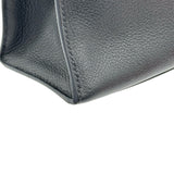 エルメス HERMES ポシェットケリー □I刻印 ブラック シルバー金具 エバーグレイン レディース ハンドバッグ