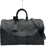 ルイ・ヴィトン LOUIS VUITTON キーポル・バンドリエール45 M40569 ブラック モノグラム・エクリプスキャンバス メンズ ボストンバッグ