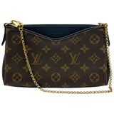 ルイ・ヴィトン LOUIS VUITTON パラスクラッチ M44058 ブラウン モノグラムキャンバス レディース ショルダーバッグ