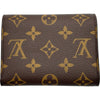 ルイ・ヴィトン LOUIS VUITTON ポルトフォイユ・ヴィクトリーヌ M62472 ブラウン モノグラムキャンバス レディース 三つ折り財布