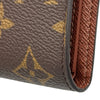 ルイ・ヴィトン LOUIS VUITTON ポルトフォイユ・ヴィクトリーヌ M62472 ブラウン モノグラムキャンバス レディース 三つ折り財布