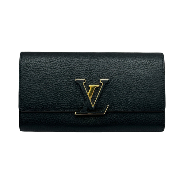 す*ー様 激安‼️ルイヴィトンポルトフォイユ カプシーヌ ノワール トリヨン 黒 ルイ・ヴィトン LOUIS VUITTON ポルトフォイユ・カプシーヌ M61248