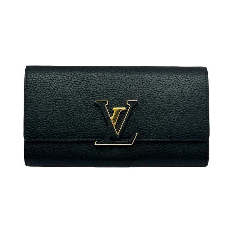 す*ー様 激安‼️ルイヴィトンポルトフォイユ カプシーヌ ノワール トリヨン 黒 ルイ・ヴィトン LOUIS VUITTON ポルトフォイユ・カプシーヌ M61248