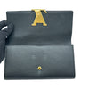 ルイ・ヴィトン LOUIS VUITTON ポルトフォイユ・カプシーヌ M61248 ノワール トリヨンレザー レディース 長財布
