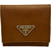 プラダ PRADA コインケース ブラウン サフィアーノ メンズ コインケース