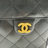 シャネル CHANEL CHANEL25ミディアム AS5311 ブラック ゴールド金具 キャビアスキン レディース ショルダーバッグ