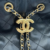 シャネル CHANEL CHANEL25ミディアム AS5311 ブラック ゴールド金具 キャビアスキン レディース ショルダーバッグ