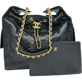 シャネル CHANEL CHANEL25ミディアム AS5311 ブラック ゴールド金具 キャビアスキン レディース ショルダーバッグ