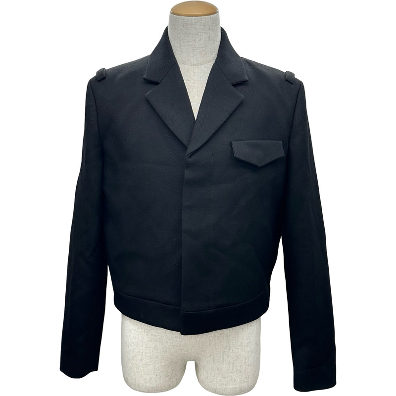 PRADAプラダウールVintageArchiveジャケットブルゾンコート プラダ PRADA ウールブルゾンジャケット SGC362 ブラック ウール