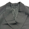 バレンシアガ BALENCIAGA フォールデッド テーラードジャケット 751751 ブラック ウール メンズ テーラードジャケット