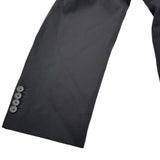 バレンシアガ BALENCIAGA フォールデッド テーラードジャケット 751751 ブラック ウール メンズ テーラードジャケット