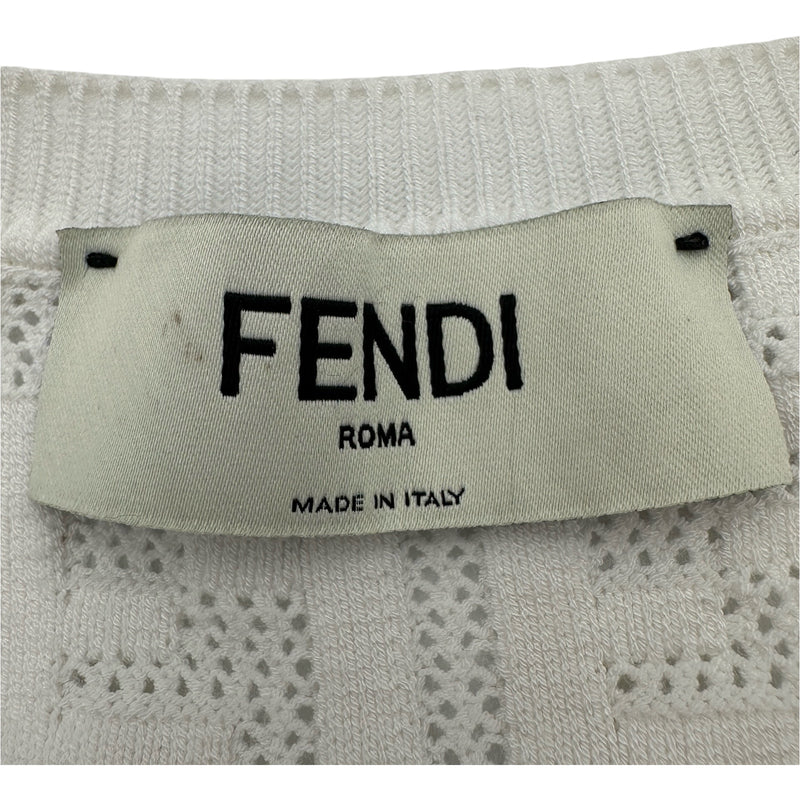フェンディ FENDI FF総柄ノースリーブニットワンピース FZDA16