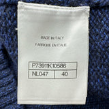 シャネル CHANEL ココマークカシミヤニットセーター P73911 ネイビー カシミヤ レディース セーター