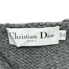 クリスチャン・ディオール Christian Dior セーラーカラーウールカーディガン 244G53AM121 グレー ウール レディース セーター