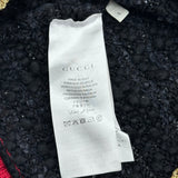 グッチ GUCCI GGパールボタンニットカーディガン 478714 ブラック コットン レディース カーディガン