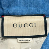 グッチ GUCCI シェリーライン半袖デニムジャケット 748621 ブルー デニム レディース デニムジャケット