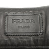プラダ PRADA ベルトロゴレザースカート 51810 ブラック レザー レディース ミニスカート