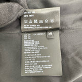 プラダ PRADA ベルトロゴレザースカート 51810 ブラック レザー レディース ミニスカート
