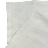 モンクレール MONCLER ビッグロゴプリント半袖Tシャツ ホワイト コットン メンズ 半袖Ｔシャツ