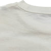 モンクレール MONCLER ビッグロゴプリント半袖Tシャツ ホワイト コットン メンズ 半袖Ｔシャツ
