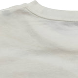モンクレール MONCLER ビッグロゴプリント半袖Tシャツ ホワイト コットン メンズ 半袖Ｔシャツ
