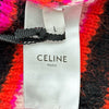 セリーヌ CELINE ジャガードロゴウールニットカーディガン 2AC91579S ピンク ウール レディース カーディガン