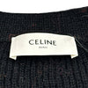 セリーヌ CELINE ジャガードロゴウールニットカーディガン 2AC91579S ピンク ウール レディース カーディガン
