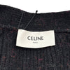 セリーヌ CELINE ジャガードロゴ ウールニットカーディガン 2AC91579S ピンク ウール レディース カーディガン