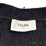 セリーヌ CELINE ジャガードロゴ ウールニットカーディガン 2AC91579S ピンク ウール レディース カーディガン
