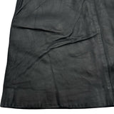 クリスチャン・ディオール Christian Dior CDロゴボタンレザースカート 125J31AL015 ブラック レザー レディース ミニスカート
