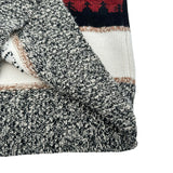 シャネル CHANEL カシミヤ混ロゴウールニットセーター P77382 レッド カシミヤ レディース セーター
