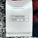 シャネル CHANEL カシミヤ混ロゴウールニットセーター P77382 レッド カシミヤ レディース セーター