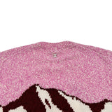 シャネル CHANEL カシミヤ混ロゴウールニットセーター P77382 レッド カシミヤ レディース セーター